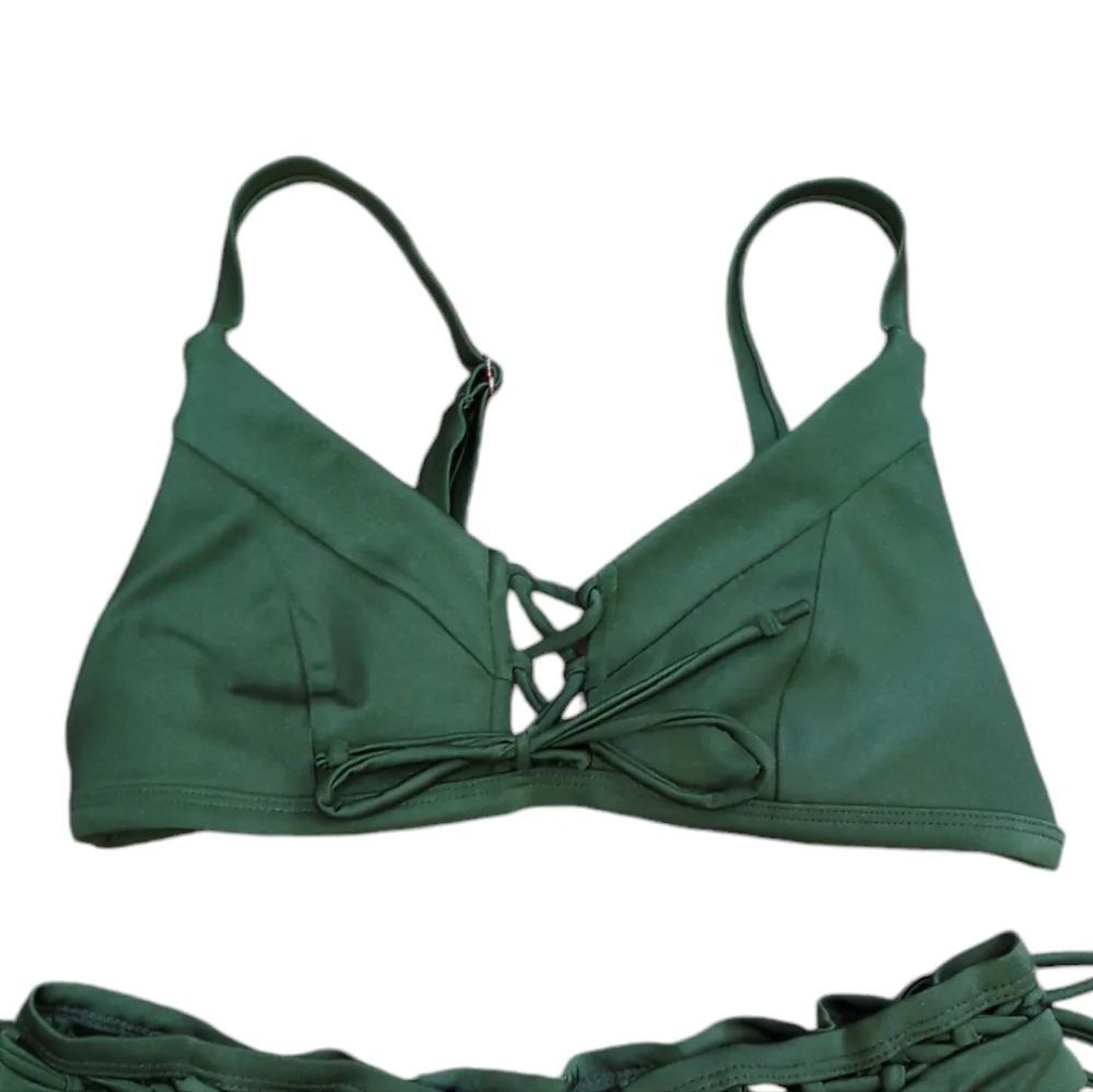 L.A.Hearts swim set color green olives size S - Picture 2 of 7